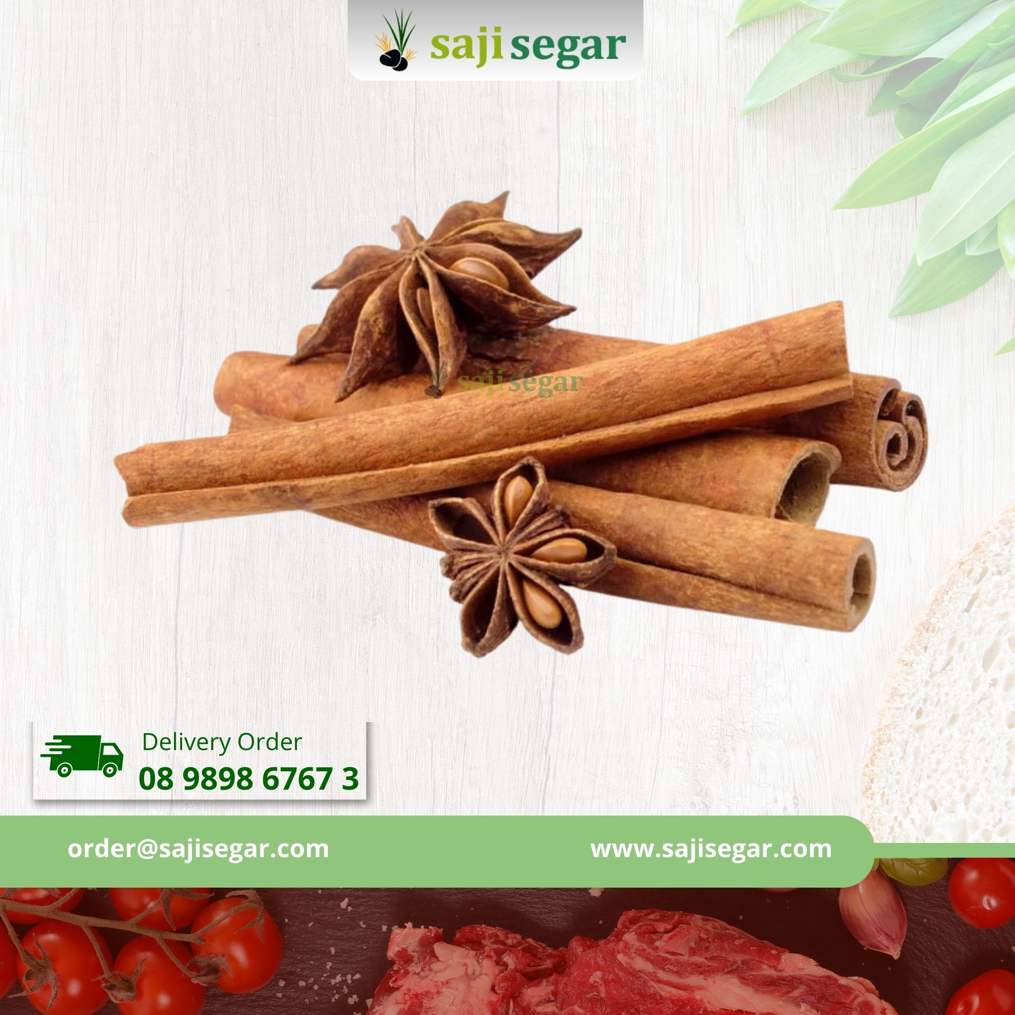 Kayu Manis 1kg | Cinnamon Stick - Bubuk 1kg